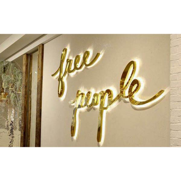 3d Company Name Outdoor Circular Logo Customacrulic Led Sign Backlit Box Illuminated Light Letters