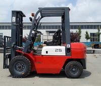Taille de levage du mât 3.0m de Ton Diesel Forklift With Duplex des machines de construction de routes CPC25 2,5