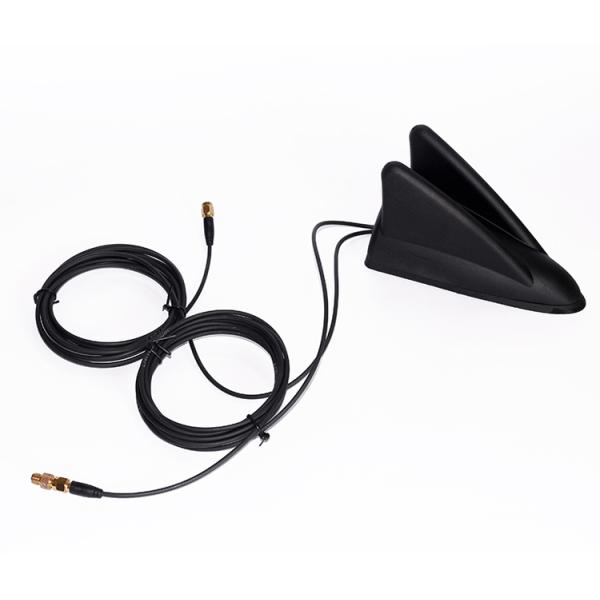 Auto WIFI Car Aerial Antenna CV2X GPS 4G FM AM Shark Fin Shape 28dBi