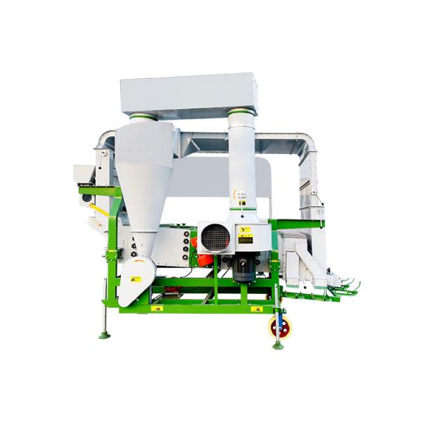 Economic Factory Grain Processing Machine High Productivity Double Air Screen