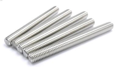 A2-70 Threaded Steel Rod , Stainless Steel Galvanized Threaded Rod