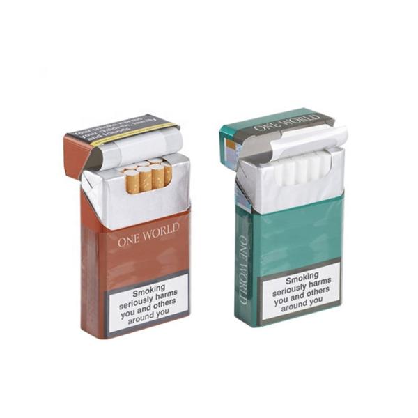 PMS Gloss Varnishing Kraft Paper 20pcs Cigarette Box