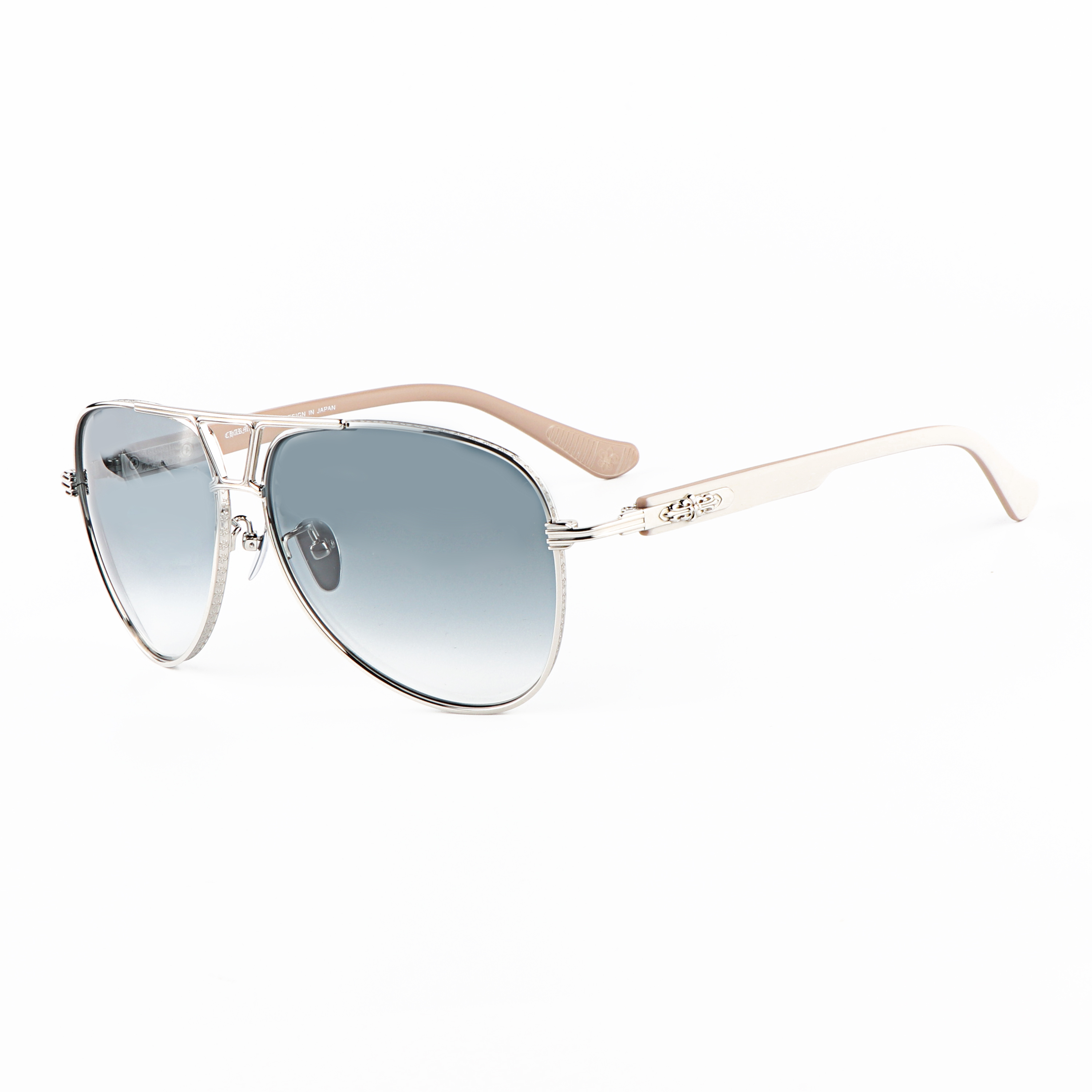 Cool Titanium New Funny 2025 Wholesale Custom logo Comfortable Frame Vintage pilot Men Sunglasses Designer Women Luxury Brand