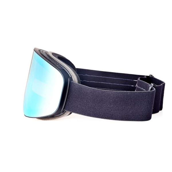 Applicable Scene Customized Anti-fog UV400 Frameless Magnetic Ski Goggles for Skiing
