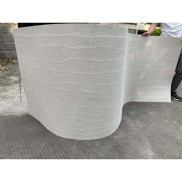 Stone Veneer Shower Wall Panels MS Big Board Flexible Rammed Earth Panel Slate