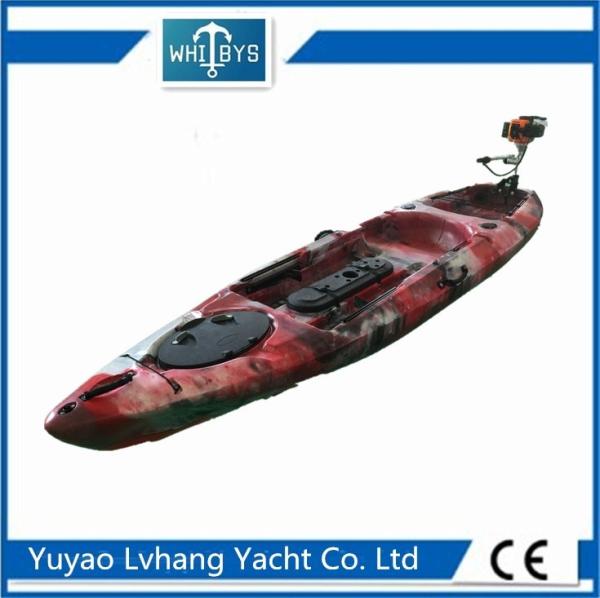 3.7m Long Lifespan Motor Driven Kayak Anti - Corrosion Well Performance