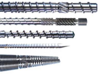 Nitriding Treatment Conical Twin Extruder Screws And Barrels