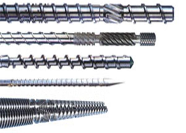 Nitriding Treatment Conical Twin Extruder Screws And Barrels