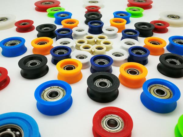 6200zz 6201zz Bearing Nylon Door Rollers OEM For Sliding Glass Door