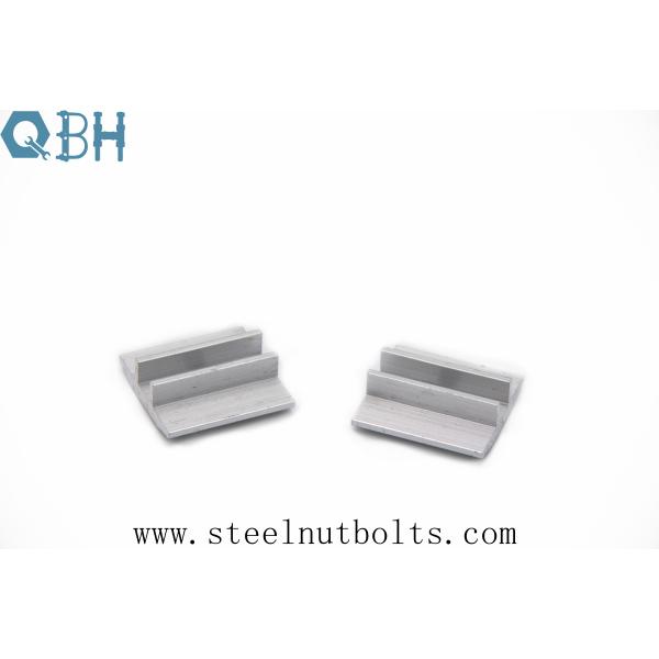 Bride moyenne de anodisation de 6005-T5 solides solubles 304 en aluminium pour le champ photovoltaïque