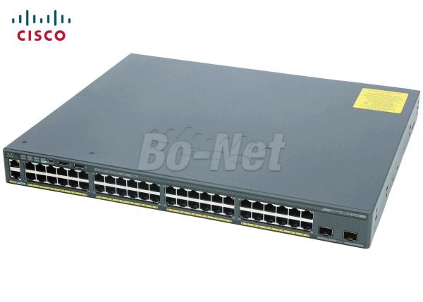 216 Gbps Switching Capacity Used Cisco Switches WS-C2960X-48FPD-L 2960X 48 PoE Ports