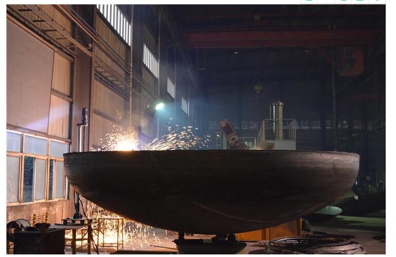 Сосуд под давлением Torispherical ASME возглавляет Dished головы