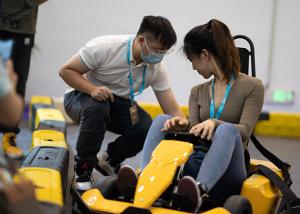 Le lecteur 540w/H de 4 roues électrique vont kart pour l'ODM d'OEM d'adolescent