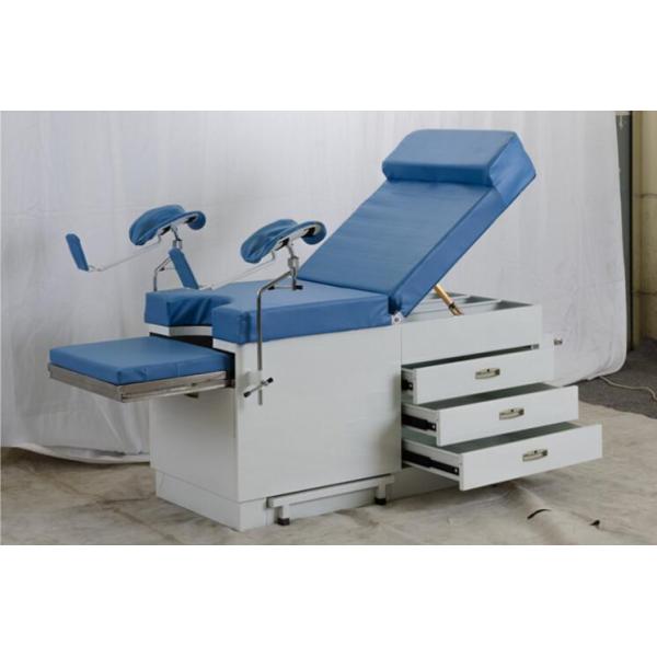Durable Hospital Examination Table , Medical Exam Tables With Stainless Steel Basin