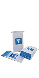 Airplane Vomit Barf Bags - Disposable Air Sickness Bags Vomit Bags For Car, Uber, Travel