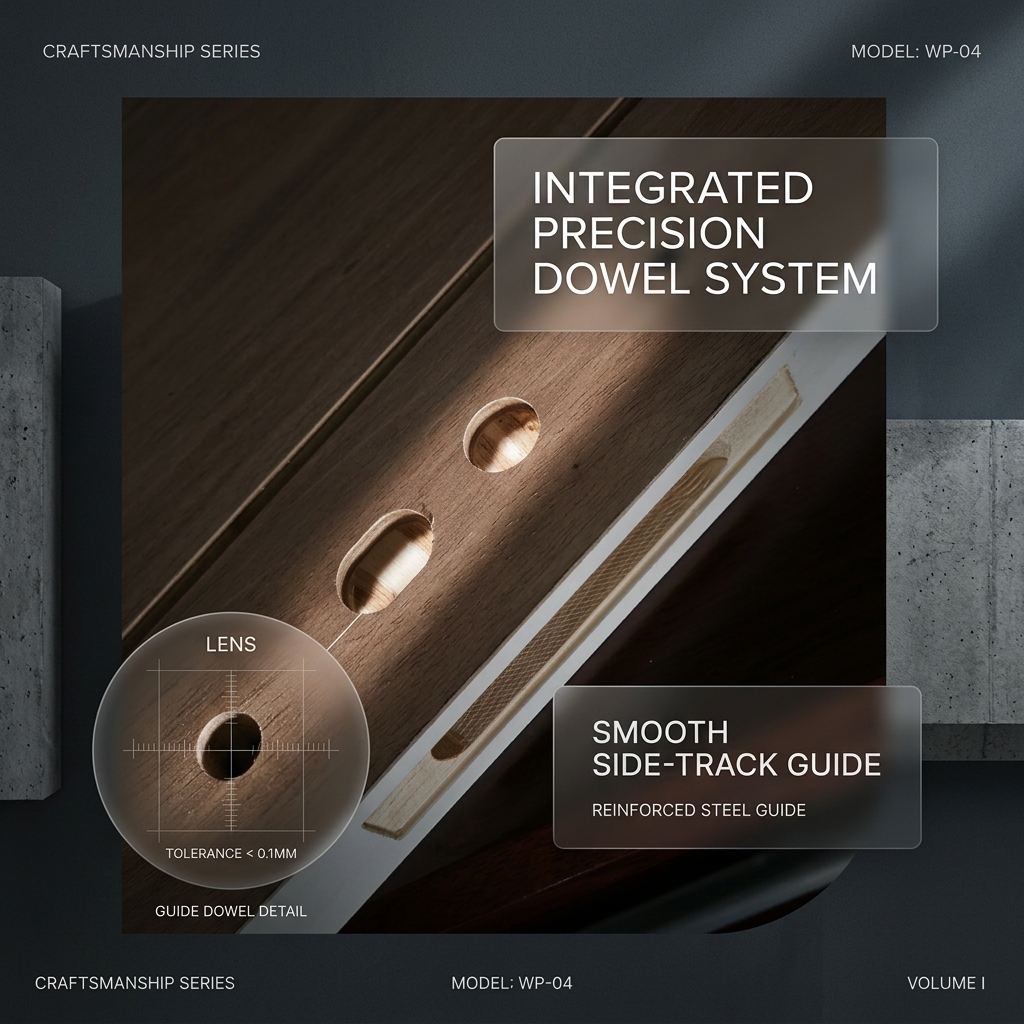 Automated Wpc Wood Door Design Machine Frame Lock Hinge Making