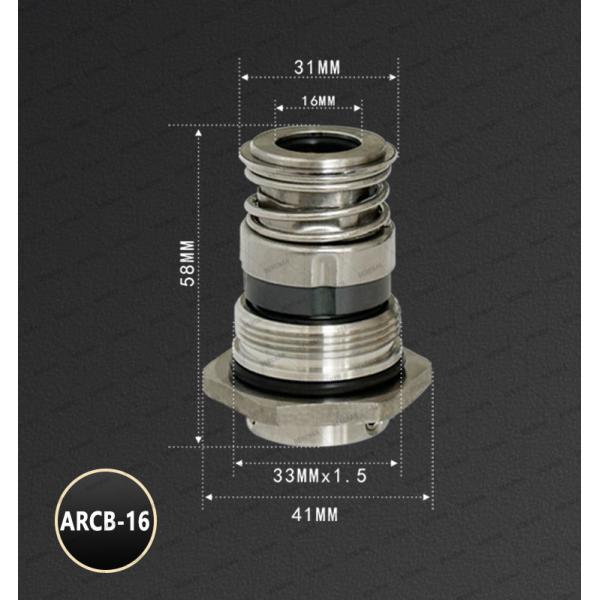 BERGMAN Заменить Grundfos Panda GLF-ARCB-12 16 22 мм Насос механическая уплотнение CAR SIC TC VITON EPDM