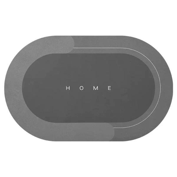 Eco-Friendly Water Absorbent Technology Cashmere Bathroom Floor Mat for Shower Room