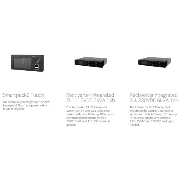 Электрическая система 48Vdc 8KW 230Vac 4KW 115Vac Rectiverter интегрировала 2U 6kVA 1ph (CIOR0402.XXX)