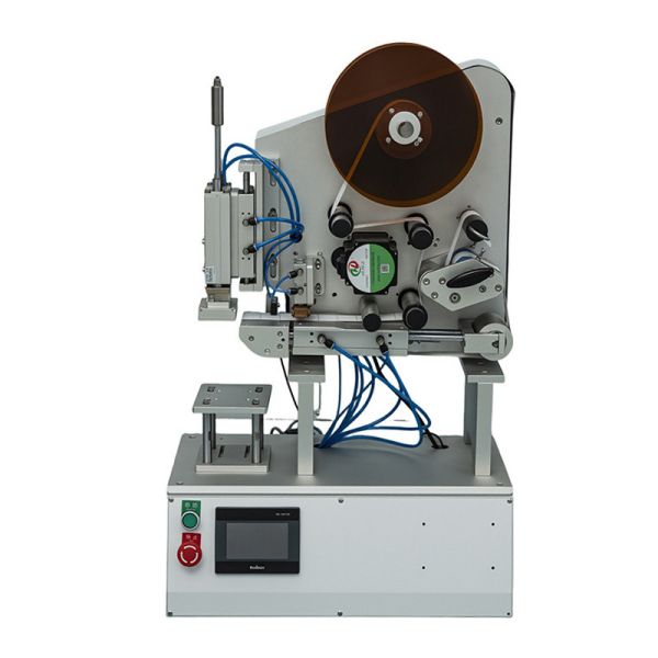 Semi-auto Barrel Bottle Labeling Machine