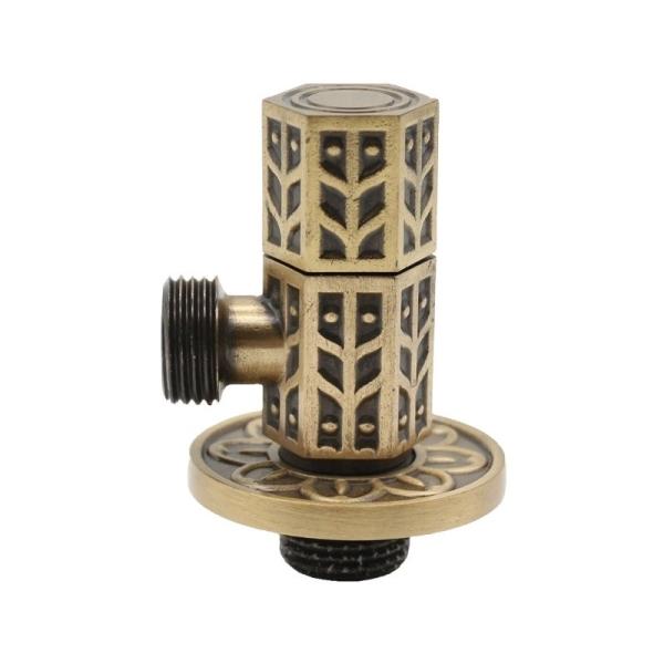 High Quality 1/2 Inch Chrome Plated Brass Square Angle Valve for Bathroom and Kitchen for Wash Basin Use