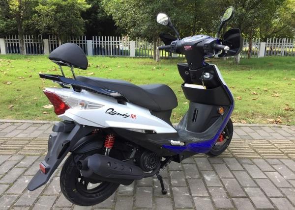 Steel Gas Motor Scooter Lightweight High Speed Drum Brake Auto Transmission