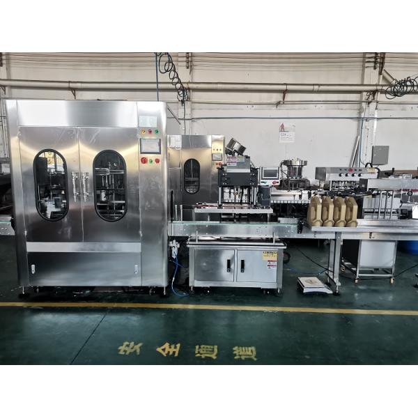 Линия 0.35cbm/Min бутылки масла смазки двигателя 8000BPH заполняя