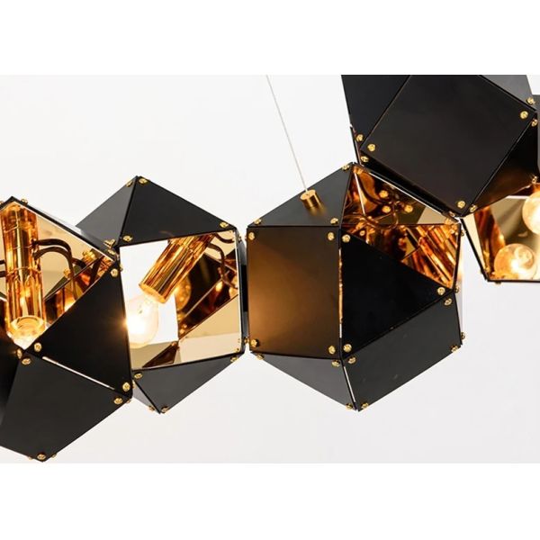 Modern home decor led lights pendant light lamps Riddle Linear Suspension（WH-AP-628）