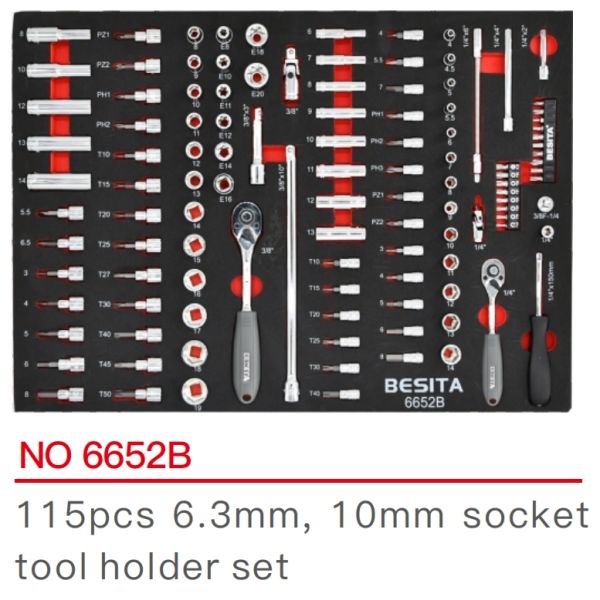 318 Pcs Aluminium Automobile Repair Tools 7 Drawer Removable Cabinet Tool Trolley