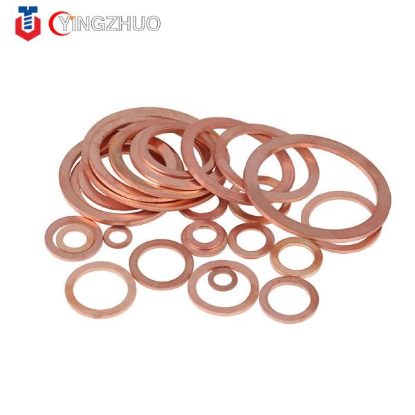 china stamping metal Fittings Hardware Fastener Ring washer Flat Copper ring gasket washer sump plug oil seal washer