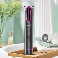 Cena automática sem fio cerâmica portátil 110-220V do encrespador de cabelo multi