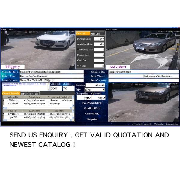 Stainless Steel Turnstile Barrier Gate Traffic Vehicle Camera License Plate Recognition