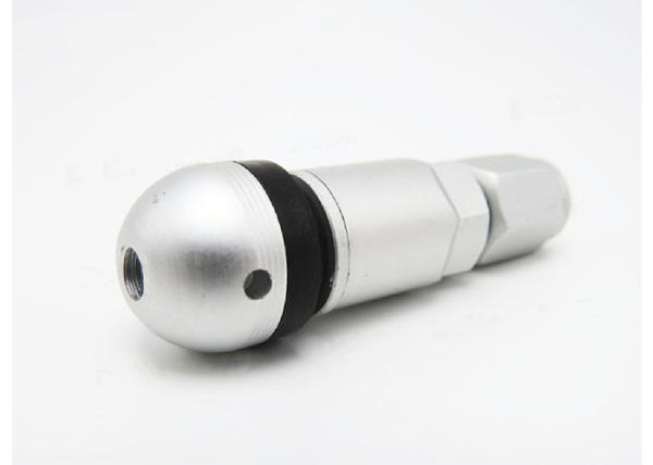 TMPS Tubeless Tire Valve Stem TP503 Aluminum Nut EPDM Grommet Aluminium Cap Clamp In
