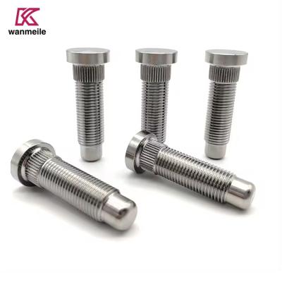 high strength gr5 Ti6al4v titanium wheel hub bolt m12 m14 for Auto part