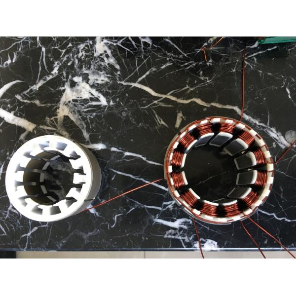 12 Slots Needle Winding Machine BLDC Motor Stator 1.13mm AWG17 Copper Wire