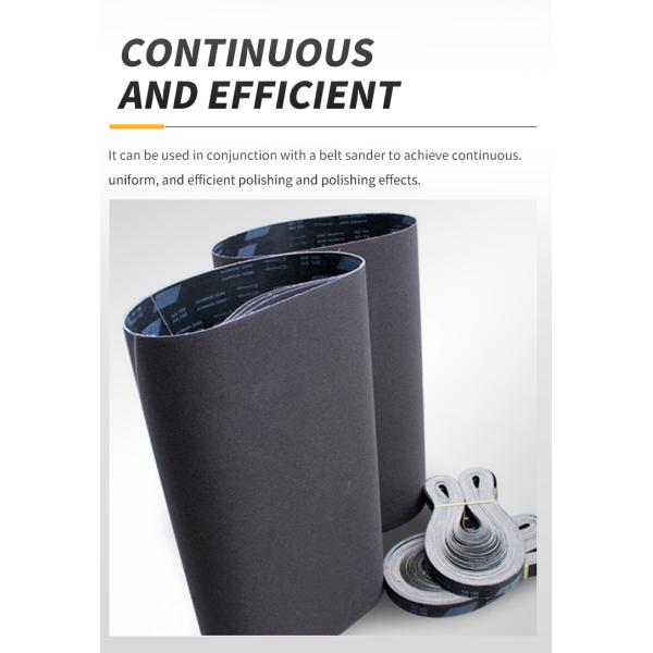 OEM ABRASIVE BELTS Customized Size Grit Zirconia Emery Sanding Belt for Sander