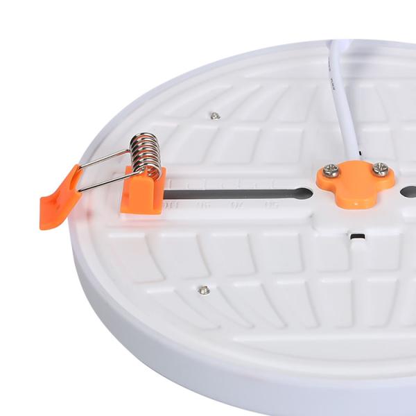 80lm/w 6 круг дюйма 18W утопил Frameless панель приведенную