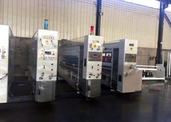 Computer Control 2000 mm Automatic  Corrugated Paperboard Flexo Printing Slotting Machine