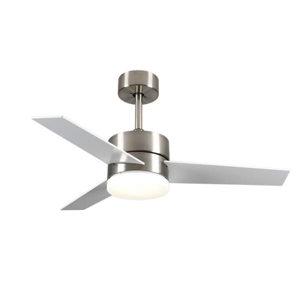 Ventilateur de plafond de bois de rose de luxe 42 pouces, Ventilateur de plafond à moteur à commande à distance