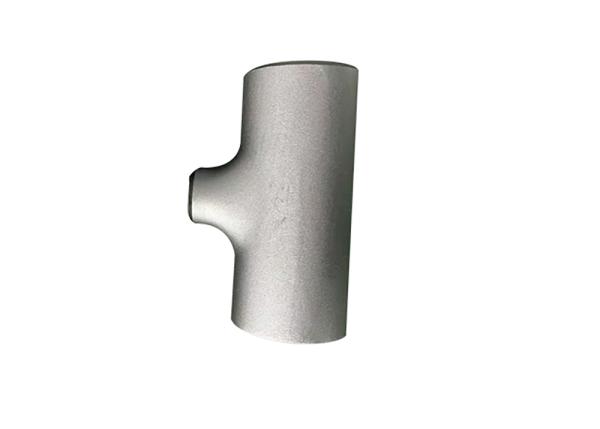 Welding Tee Reducer Elbow Pipe Connection Machined Parts Titanium Pipe Fittings Titanium Redcuing Tee For Exhaust Gr1 Gr2