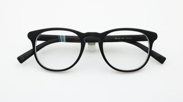 Matt Black Acetate Square Eyeglasses  Unisex Reading glasses Anti Blue Light Computer glasses for Men Women