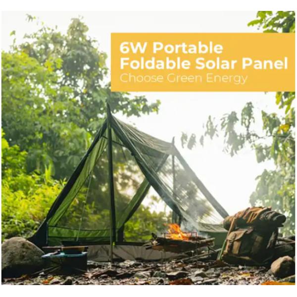 Мини наружные складываемые солнечные панели для кемпинга на улице