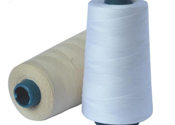 Linha de costura colorida 20/2 30/2 do poliéster da tenacidade alta com tubos tingidos