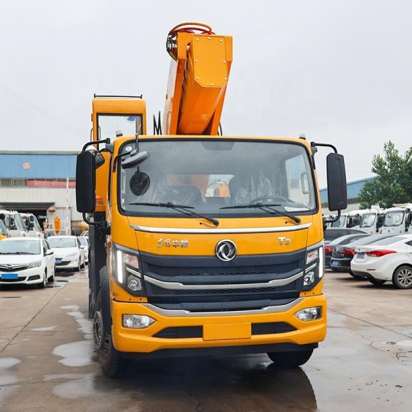 Cheap price Dongfeng  40 m aerial platform work vehicles   Articulated Boom with Liftlifting bucket type   on sale