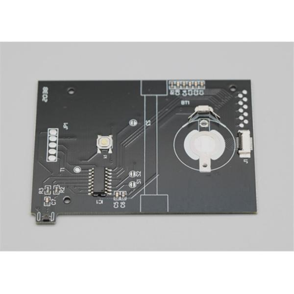 Printed Circuit Board Assembly FR4 6 Layer 1.6mm 1OZ Black Soldermask Flex PCB Boards