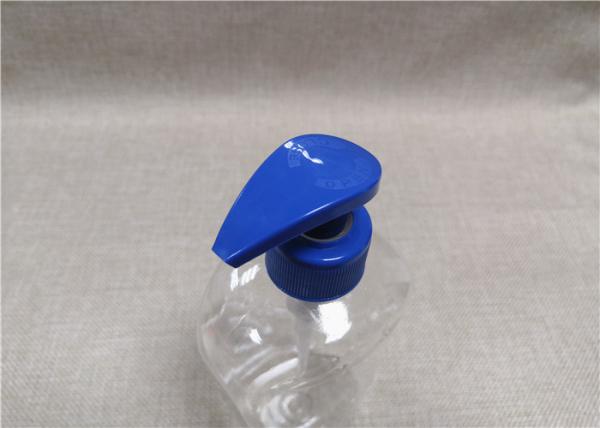 Recyclable 24 410 Pump , Royal Blue Shampoo Bottle Pump SS316 Spring Material