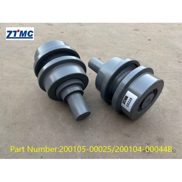 Komatsu PC200-5 PC200-6 OEM Replacement Top Roller with High-strength 50Mn Steel and HRC52-58 Hardness