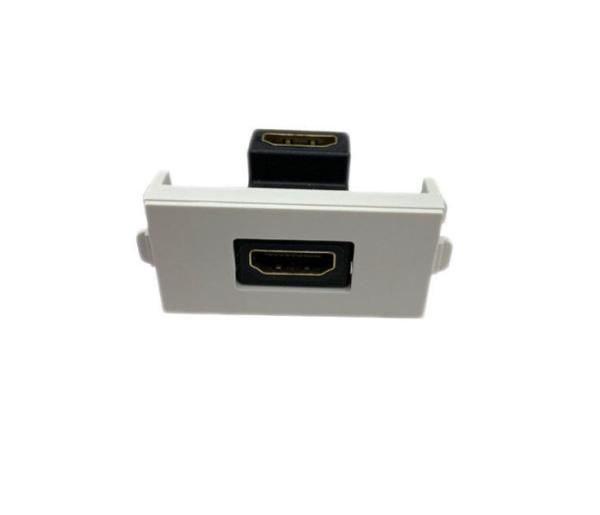 High Definition Ethernet Cable Accessories HDTV Elbow Module Socket Faceplate