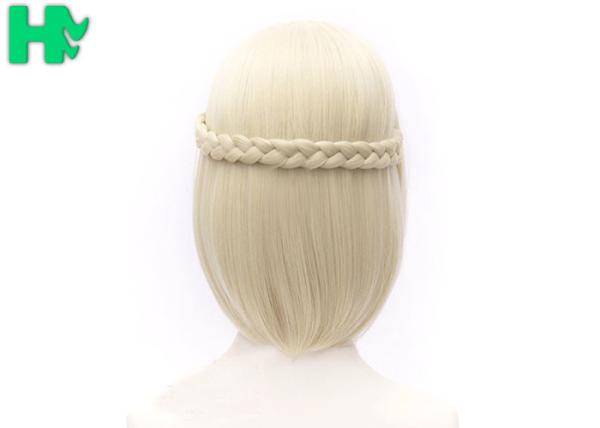 14 Kanekalon Fiber Synthetic Cosplay Wigs Natural Straight For Girls