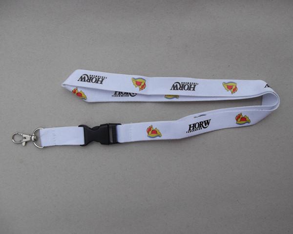 Premium screen printed polyester safety neck lanyards for corporate branding promotion,